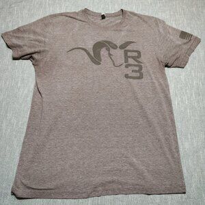 Stone Glacier T-Shirt Size XL Brown Heathered R3 Backpack Promo Tee